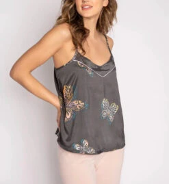 PJ SALVAGE CAMI ALL THAT FLUTTERS TOP -Johny Clothing Shop 012E3976 4A8F 4104 A69D 5311897E1F5E