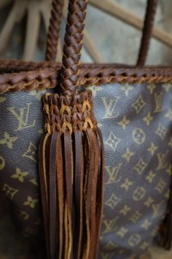 LEATHER AND VODKA SHOPPING SAC CHOCOLATE BAG -Johny Clothing Shop 0D6A0065