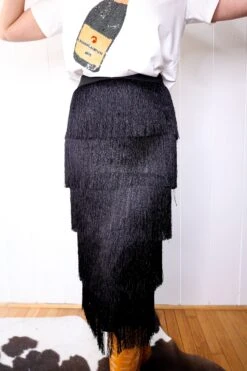 BEULAHSTYLE FRINGE SKIRT -Johny Clothing Shop 0D6A0152