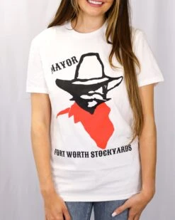 Mayor Of The Stockyards T-Shirt -Johny Clothing Shop 0D6A3101