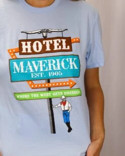 Maverick Hotel T-Shirt -Johny Clothing Shop 0D6A3139