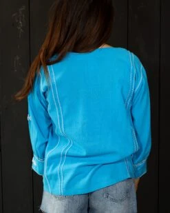 LONGSLEEVE EMBROIDERED BLOUSE 17 LONGSLEEVE EMBROIDERED BLOUSE -Johny Clothing Shop 0D6A3932