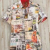 ROBERT GRAHAM POSTCARDS SHORT SLEEVE SHIRT