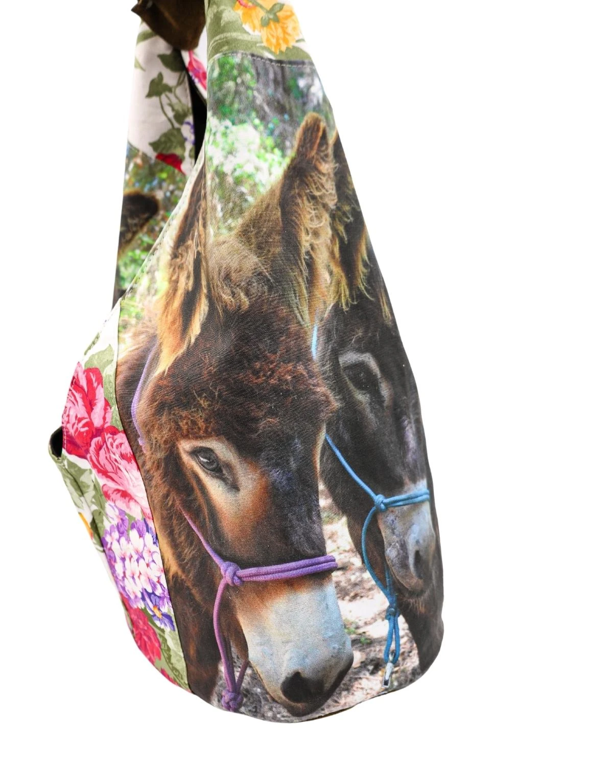 Totem Salvaged Two Donkeys Hobo Bag 2 Totem Salvaged Two Donkeys Hobo Bag - Image 2