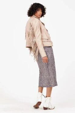 MAURITIUS WOMEN'S Zoe Leather Jacket -Johny Clothing Shop 20220731 3256