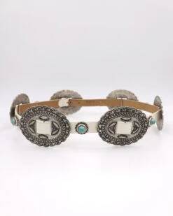 CONCHOS WITH TURQUOISE DOTS BELT -Johny Clothing Shop 57 4152ad5f ecbe 4367 bfce bfc225fe58cc