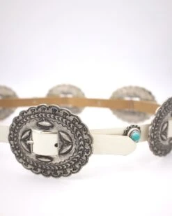 CONCHOS WITH TURQUOISE DOTS BELT -Johny Clothing Shop 58 6ba00193 21e1 4c92 beb5 c51b34ecb06f