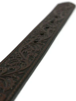 Ariat Women's Embossed Leather Crystal Buckle Western Belt Brown 5 Ariat Women's Embossed Leather Crystal Buckle Western Belt Brown -Johny Clothing Shop A10006957 3 1024x1024 94c65214 6839 487c b2e9 32b6eb04c0c3