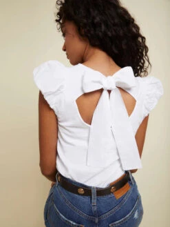 NATION AUDRA BUBBLE SLEEVE TOP -Johny Clothing Shop AUDRA TOP 2265JJR OPWT H2 600x 1294aa42 878f 4da7 a9cb 22fcd7c38f68
