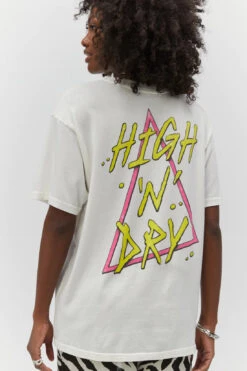 DAYDREAMER DEF LEPPARD HIGH 'N' DRY TEE -Johny Clothing Shop CB300DEF716 VNWHT DEFLEPPARDHIGHNDRYWEEKENDTEE ECOMMCROPPED 3 1100x 062039e2 634f 4e0e 943d c9232120c060