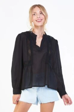 DEAR JOHN ALEXIS FRONT SLIT TOP BLACK -Johny Clothing Shop DSH1150G5BLK FRONT 1800x1800 8d3db4c2 d19c 45ce a262 c5c99bcdf32e