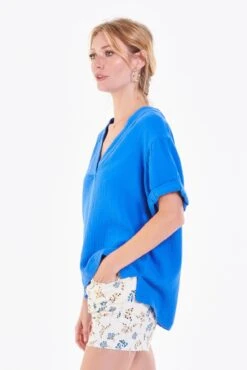 DEAR JOHN JAILEE ROLLED SLEEVE TOP SKYDIVER -Johny Clothing Shop DSH1160C9SKD 3 1800x1800 da0d71d6 76e4 468b 8f77 c4e15e3c8f8a