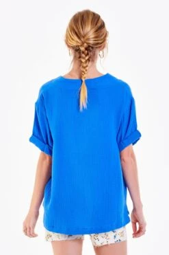 DEAR JOHN JAILEE ROLLED SLEEVE TOP SKYDIVER -Johny Clothing Shop DSH1160C9SKD 5 1800x1800 68ac656a 86b6 45d4 bc42 acd93638ad1d