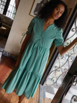 NATION DUSTIN ROMANTIC MIDI DRESS -Johny Clothing Shop DUSTIN DRESS 5237CPST HVAN H 4 600x 2696ca68 a66c 4927 b3e4 44e95c6a401b