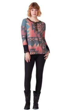 DOUBLE D RANCHWEAR GAVILAN RIDGE TOP