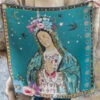 LADY OF GUADALUPE 35X35 SCARF BY DOLAN GEIMAN