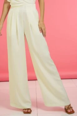 GLAM HIGH WAIST WIDE LEG PANT