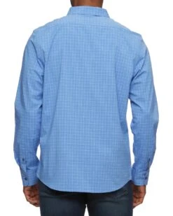 FLAG AND ANTHEM MADEFLEX MINI CHECK ICON SHIRT -Johny Clothing Shop M SP21WS029 GRIDLEY LS PERFORMANCE ICON SHIRT MEDIUM BLUE 1154 1800x1800 02d0e6d4 50f8 4f6f b040 3c9050b77723