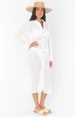 SHOW ME YOUR MUMU DAYTON BUTTON DOWN MIDI DRESS -Johny Clothing Shop MM3 5586 EW17 03