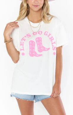 SHOW ME YOUR MUMU TRAVIS LET'S GO GIRLS TEE