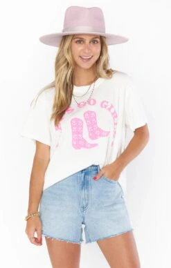 SHOW ME YOUR MUMU TRAVIS LET'S GO GIRLS TEE -Johny Clothing Shop MS3 934 LE92 03