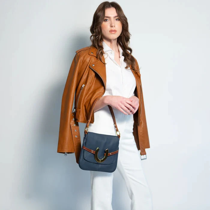 HAMPTON ROAD DESIGNS HUNTER BLUE HANDBAG 7 HAMPTON ROAD DESIGNS HUNTER BLUE HANDBAG - Image 7