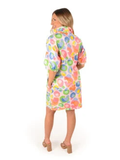 Emily McCarthy Poppy Dress -Johny Clothing Shop PoppyDress CandyCheetah BACK