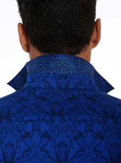 ROBERT GRAHAM HIGHLAND LONG SLEEVE WOVEN SHIRT- NAVY -Johny Clothing Shop RS221000CF HIGHLAND NAVY 06 600x b77c2de4 bbe9 43f0 b80a 9cf80729df7e