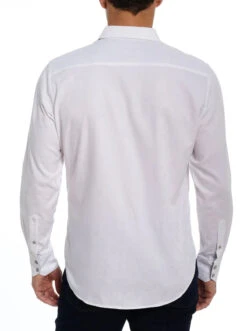 ROBERT GRAHAM HIGHLAND LONG SLEEVE WOVEN SHIRT- WHITE -Johny Clothing Shop RS221000CF HIGHLAN WHITE 04 600x 5166afab d61f 4c4a bd3e b0c625e21551