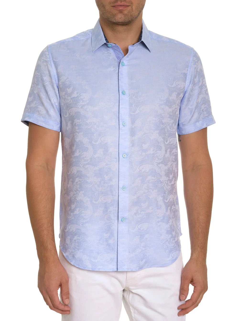 ROBERT GRAHAM WAVE YOU SHORT SLEEVE SHIRT 2 ROBERT GRAHAM WAVE YOU SHORT SLEEVE SHIRT - Image 2