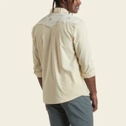 HOWLER MEN'S H Bar B Tech Longsleeve Shirt -Johny Clothing Shop S23 LS Shirts HBarB Tech Grainfields Hemp Back 8416b903 6fae 448b 81b7 02ed0ac5f65f