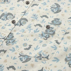 HOWLER MEN'S MANSFIELD SHIRT 10 HOWLER MEN'S MANSFIELD SHIRT -Johny Clothing Shop S23 SS Shirts Mansfield Air Sea Near White Detail