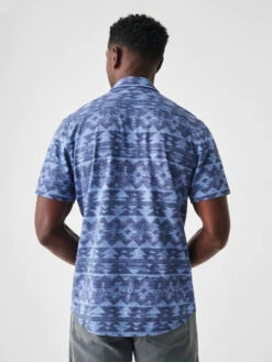 Faherty Doug Good Feather Short-Sleeve Knit Seasons Shirt (Single Pocket) -Johny Clothing Shop SP23 faherty mens MXS2305 XRV DGF SS KNIT SEASONS SHIRT SINGLE PKT SIX RIVERS SKY back 1 1000x d0327b98 f7a7 4e36 807e 891ea8eb3416