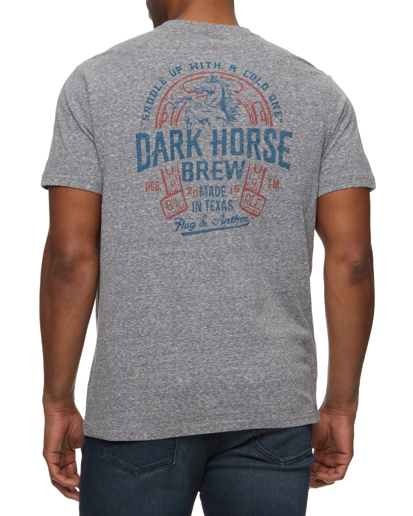 FLAG AND ANTHEM DARK HORSE BREW GRAPHIC SHORT SLEEVE TEE 1 FLAG AND ANTHEM DARK HORSE BREW GRAPHIC SHORT SLEEVE TEE