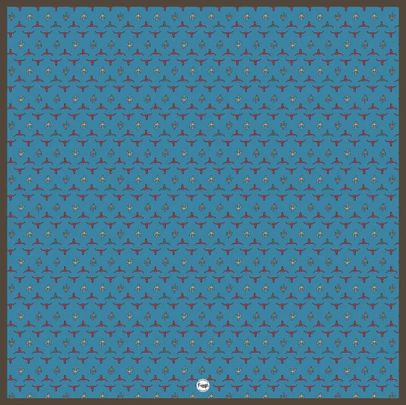 LONGHORN & SAGUARO POCKET SQUARE 3 LONGHORN & SAGUARO POCKET SQUARE - Image 3