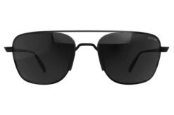 BEX MACH MATTE BLACK AND GRAY SUNGLASSES