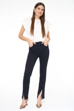 PISTOLA WOMEN'S TEAGAN HIGH RISE VENTED STRAIGHT - DARK VINYL -Johny Clothing Shop TEAGAN DARKVINYL M2 1200x 28bd68cc 8c1e 438a 9008 742d467965a0