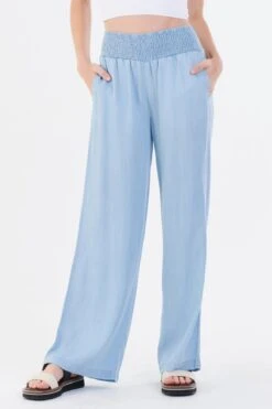 DEAR JOHN LIZZIE LOUNGE PANTS CAROLINA BLUE -Johny Clothing Shop TPM55C148CNB FRONT 1800x1800 9a55fdd8 ec9b 4b2a be42 f4692acdef04