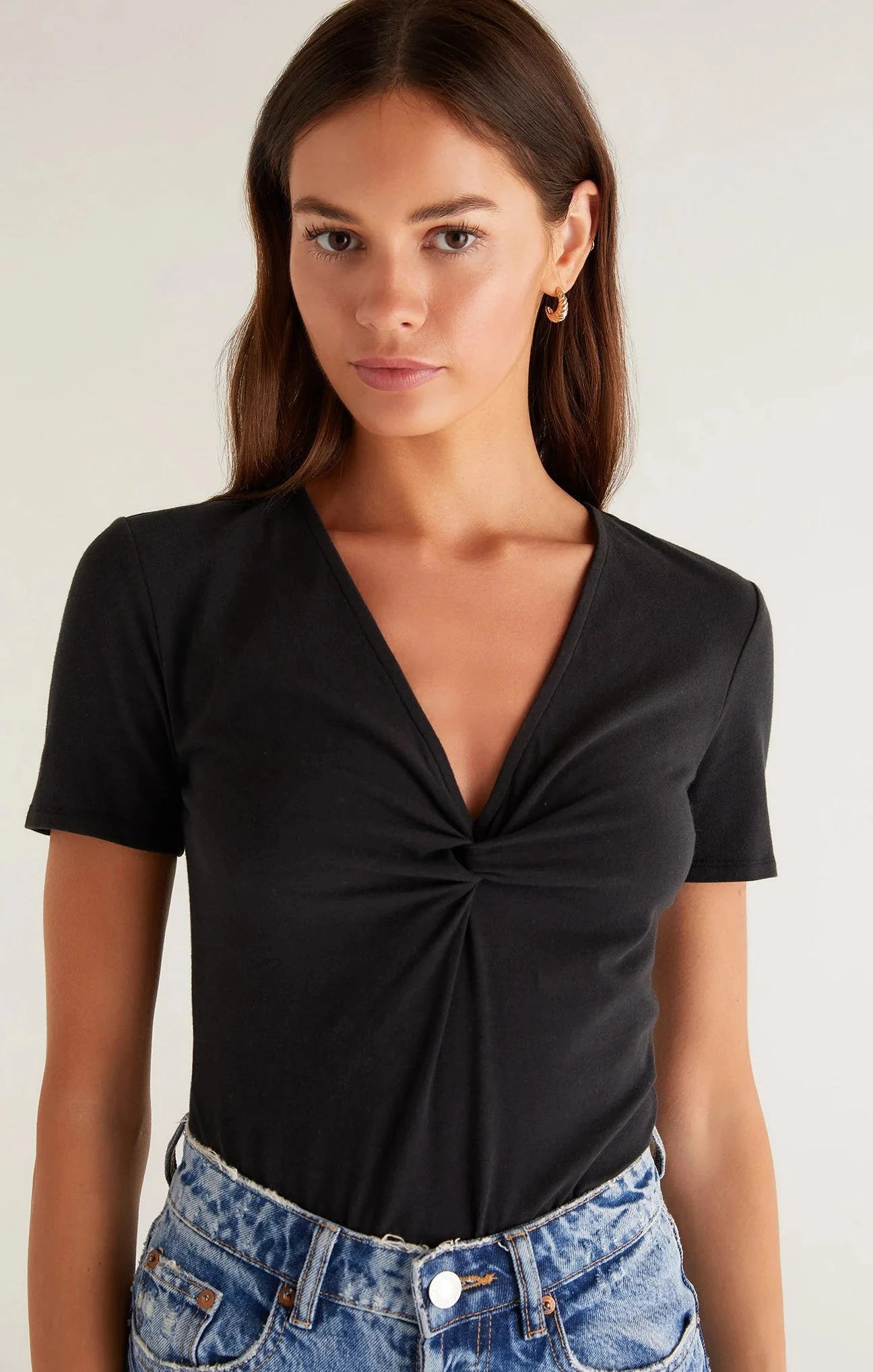 Z SUPPLY TABBY TWIST- BLACK 2 Z SUPPLY TABBY TWIST- BLACK - Image 2