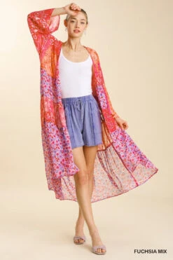 Johny Clothing Shop -Johny Clothing Shop a0264 fuchsia mix 2