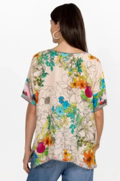 JOHNNY WAS SEQUENCE HALSEY BLOUSE -Johny Clothing Shop c11023a2 mti 4