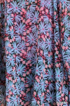 UMGEE OPEN FRONT KIMONO -Johny Clothing Shop c3458 blackmix 4