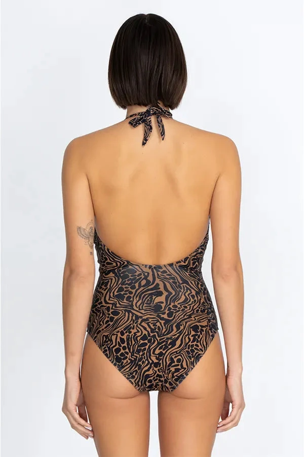 JOHNNY WAS EMBROIDERED ONE PIECE SWIMSUIT 4 JOHNNY WAS EMBROIDERED ONE PIECE SWIMSUIT - Image 4