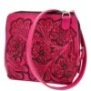 QUE CHULA CATALINA CHICA FUCSHIA PURSE