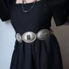 VINTAGE 1960S CONCHO BELT