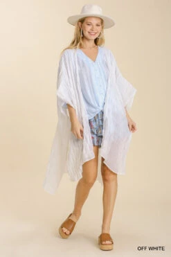 UMGEE SIDE SLIT KIMONO
