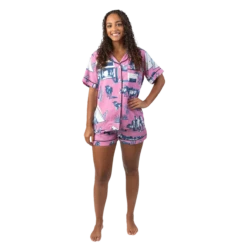 KATIE KIME MARFA TOILE PAJAMA SHORTS SET