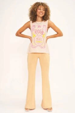 PROJECT SOCIAL ROSE' TANK -Johny Clothing Shop project social t rose tank cameo rose 1034