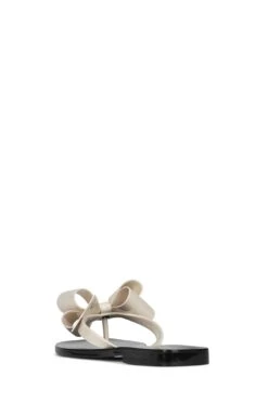 JEFFREY CAMPBELL SUGARY JELLY WITH BOW- CREAM SHINY -Johny Clothing Shop sugary flat sandal jeffrey campbell 361162 1365x 04d61da2 c865 4b9a b7b8 2bb25f5d37b0