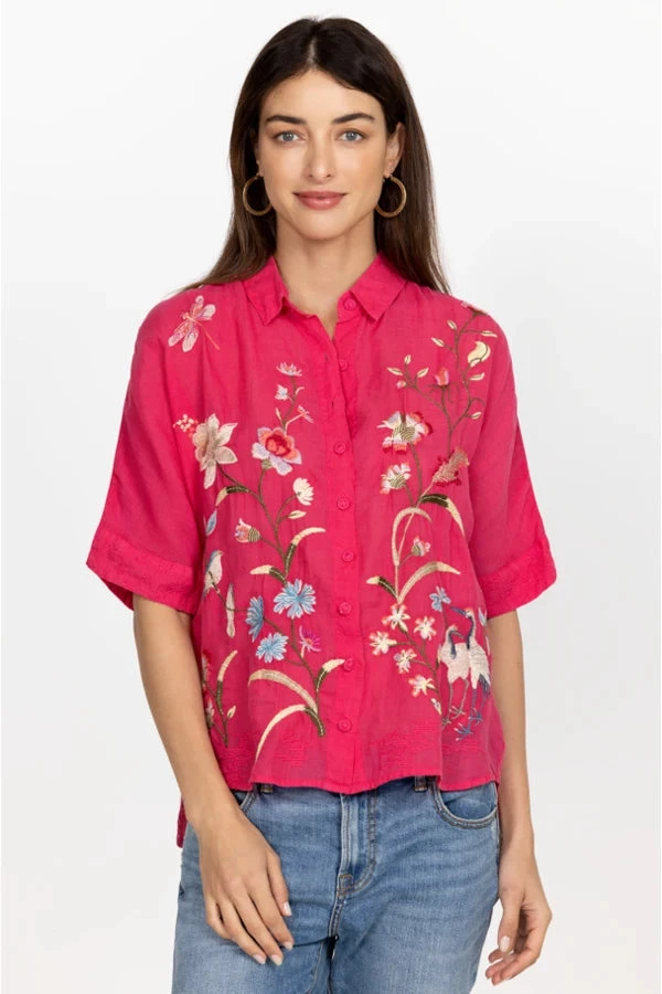 JOHNNY WAS GENIVEVE RELAXED DOLMAN BLOUSE 1 JOHNNY WAS GENIVEVE RELAXED DOLMAN BLOUSE